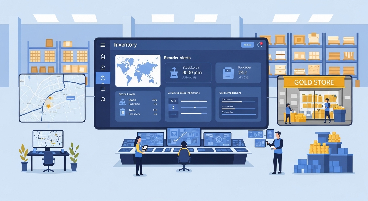 كيفية استخدام البيانات لتحسين إدارة المخزون