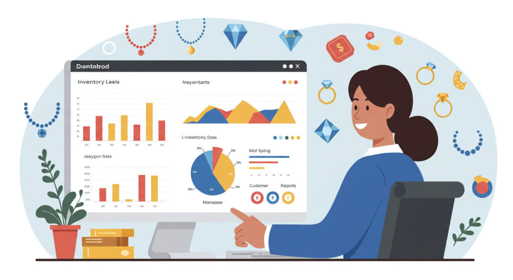 كيف يساعدك برنامج إدارة محلات الذهب من ديسم في تنظيم كل جوانب العمل؟