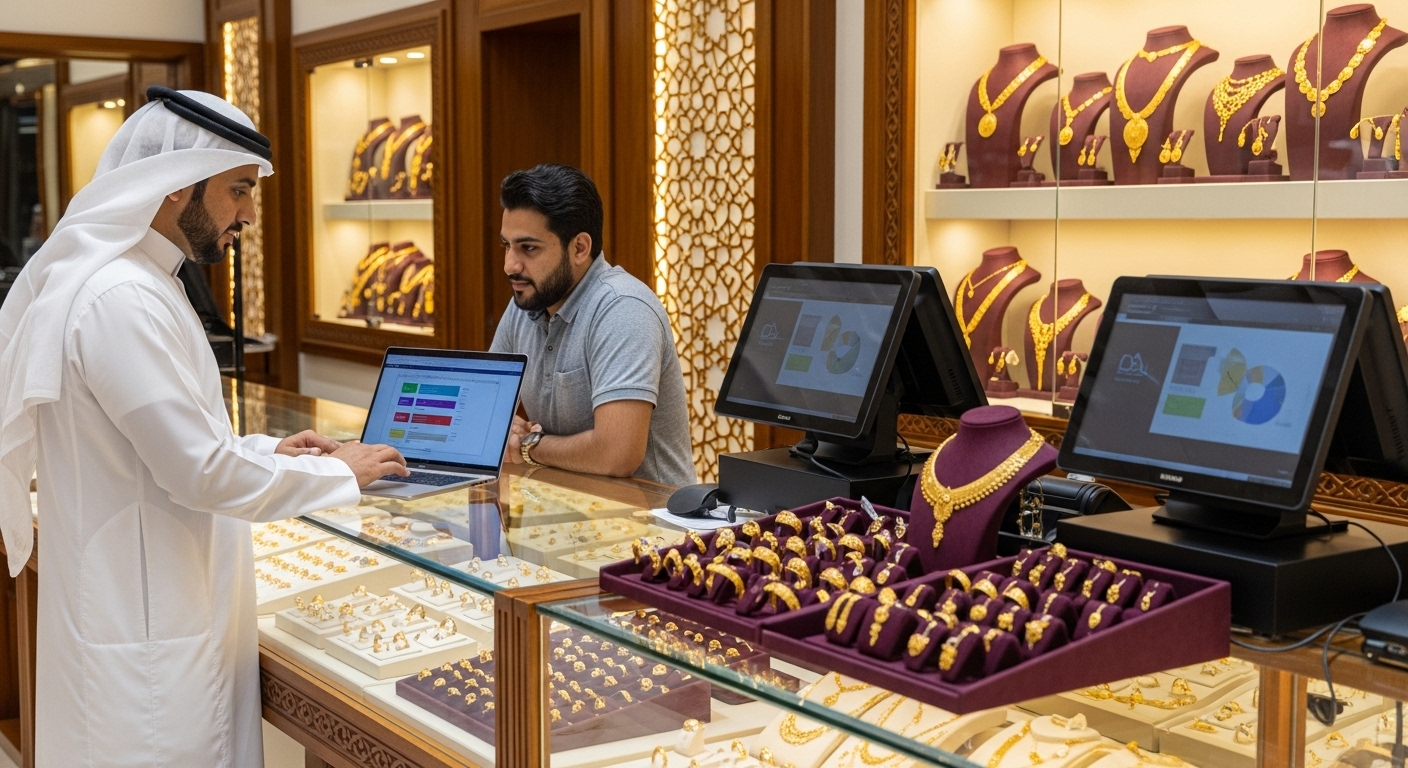 إدارة مخزون الذهب