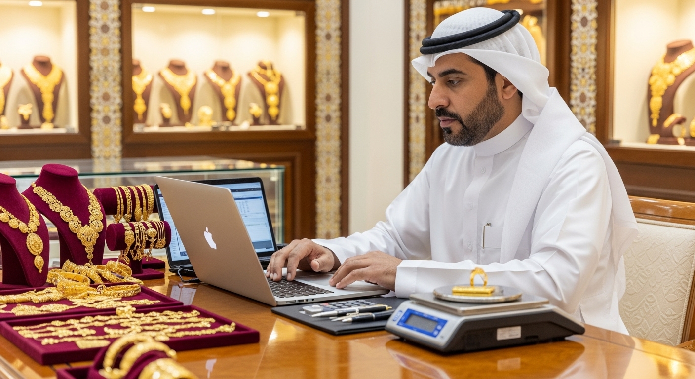 برنامج حسابات محلات الذهب